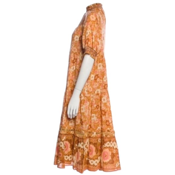 Spell and the Gypsy Anne Organic Cotton Midi Dress - Picture 4 of 7